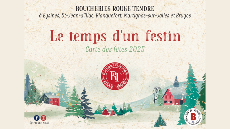 Carte des fetes 2025